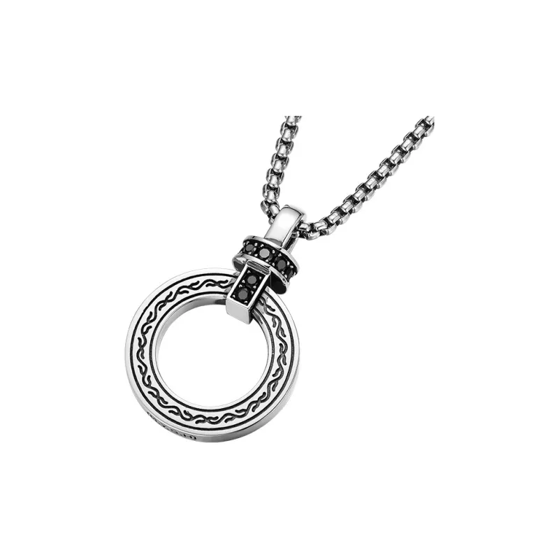 MYSH 925 Sterling Silver Necklaces Men's-1