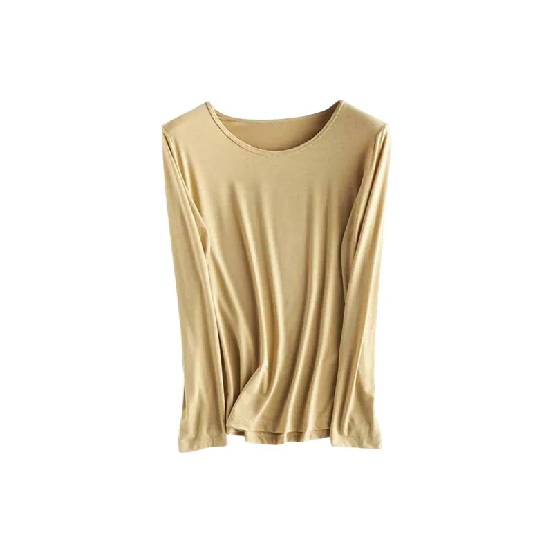 GOSO Thermal Tops Women's Light Yellow-0