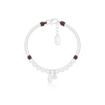 PRETTY DIARY S999 Fine Silver Bangles Women's