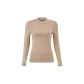 Mock Neck Dark Apricot