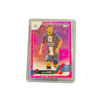 Topps Messi Big Paris Ice Crush Card Player Card Traveling In Good Condition Sports Cards 1 Piece