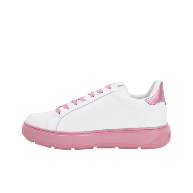 LOVE MOSCHINO Low Top Skateboard Shoes Women's Pink-0