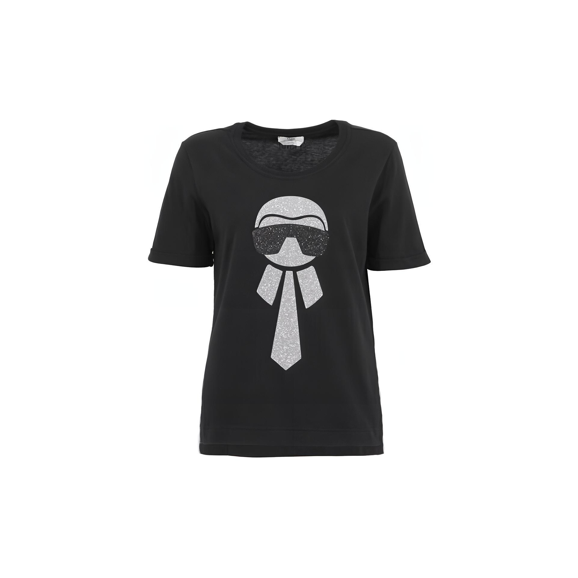 FENDI X Karl Lagerfeld T Shirt Black Cheap Imathiotikigi Jordan Outlet