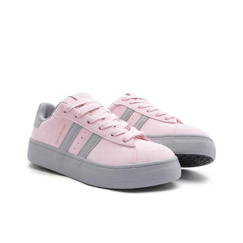 Mengsai Anti Slip Wear Resistant Low Top Skateboard Shoes Women's-8