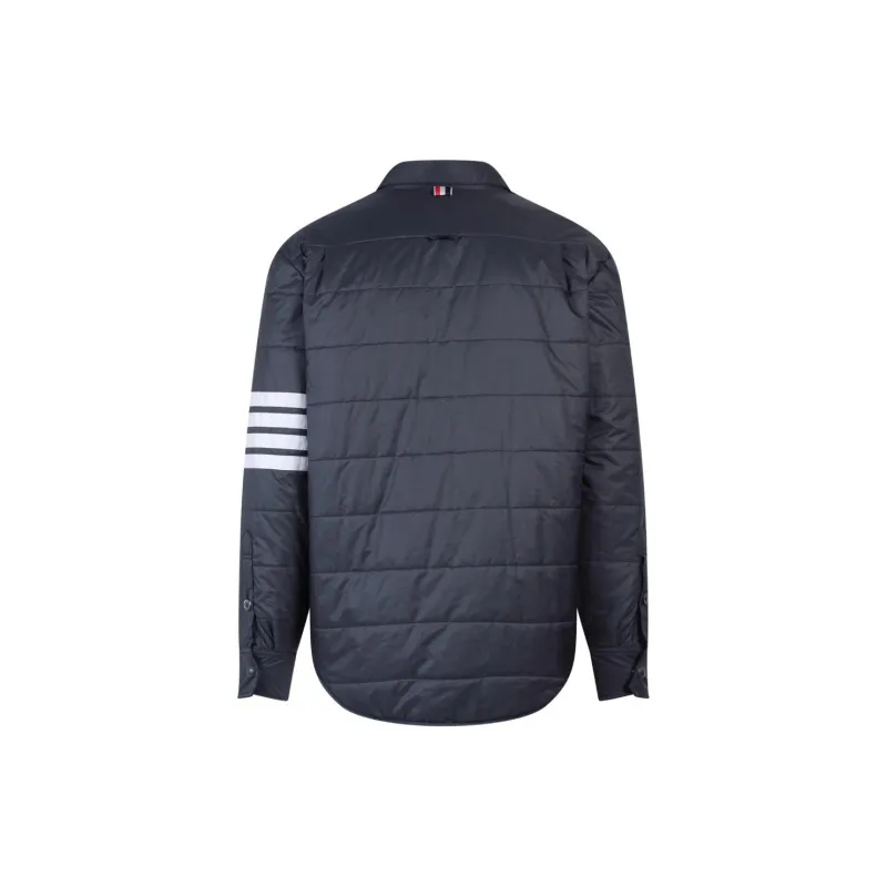 THOM BROWNE Jackets Men Blue-2