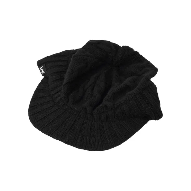 Lee Wool Hats & Caps Unisex Black-2