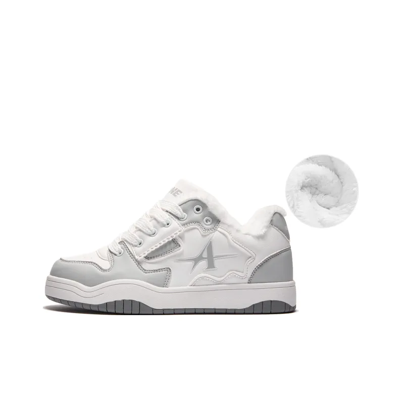 A1 Puffy Shoes Coverage Thermal Abrasion Resistant Breathable Low Top Skateboard Shoes Unisex-39