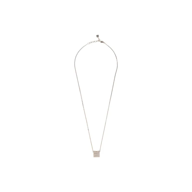 Givenchy 4G Logo Charm Necklace-1
