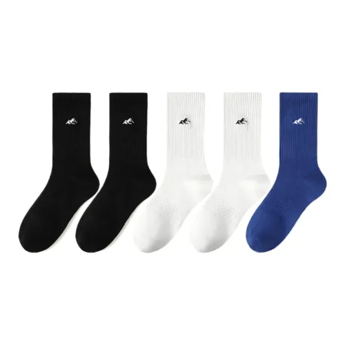 Yalu Mid Calf Socks Men's 5 Pack