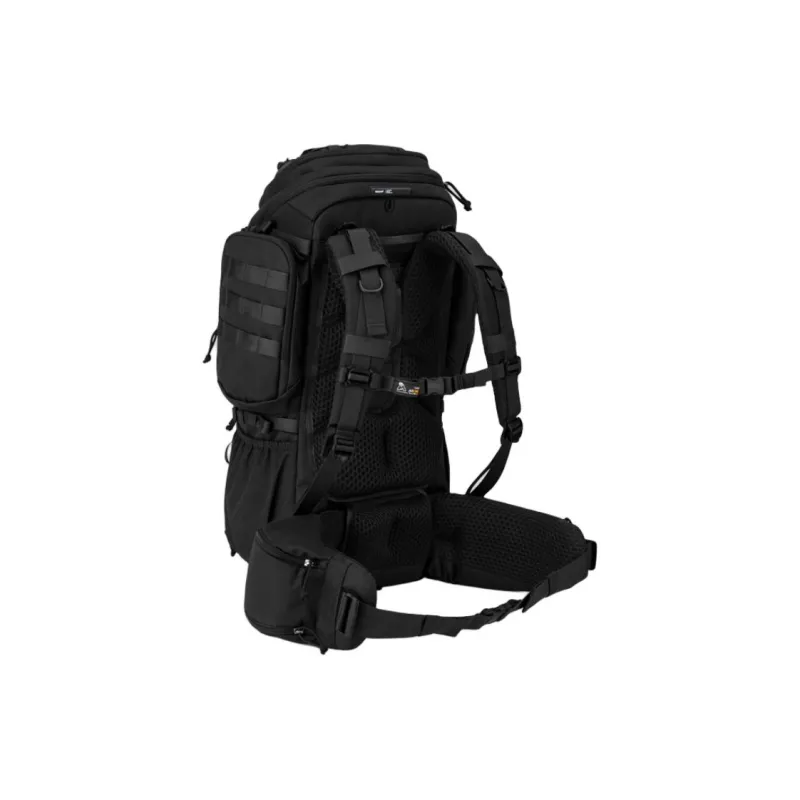 MARDINGTOP Green Faced Beast 7 Day 60L DuPont Waterproof Fabric Backpack Unisex Khaki/Black-2
