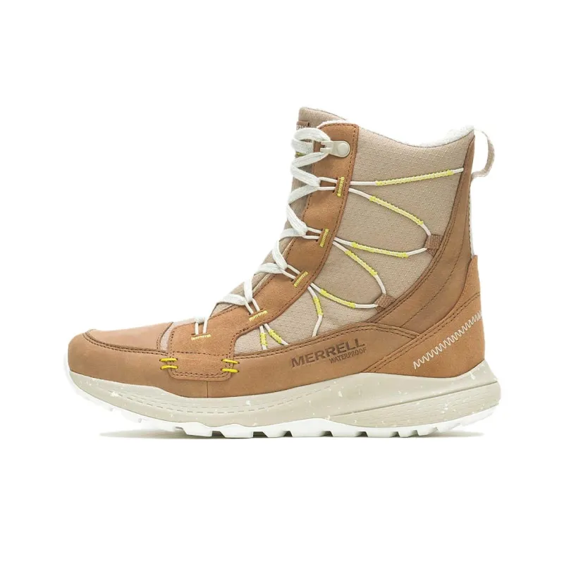 MERRELL Bravada 2 Anti-Slip Wear-Resistant High-Top Trekking Shoes Women's Brown-0