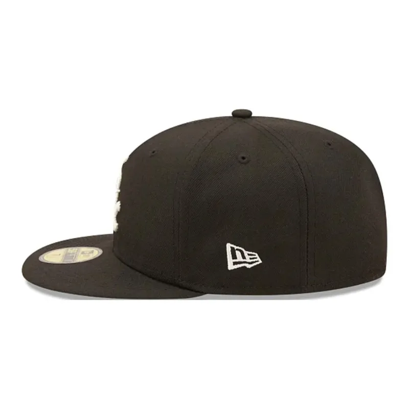 New Era Polyester Baseball Caps Men's Black-3