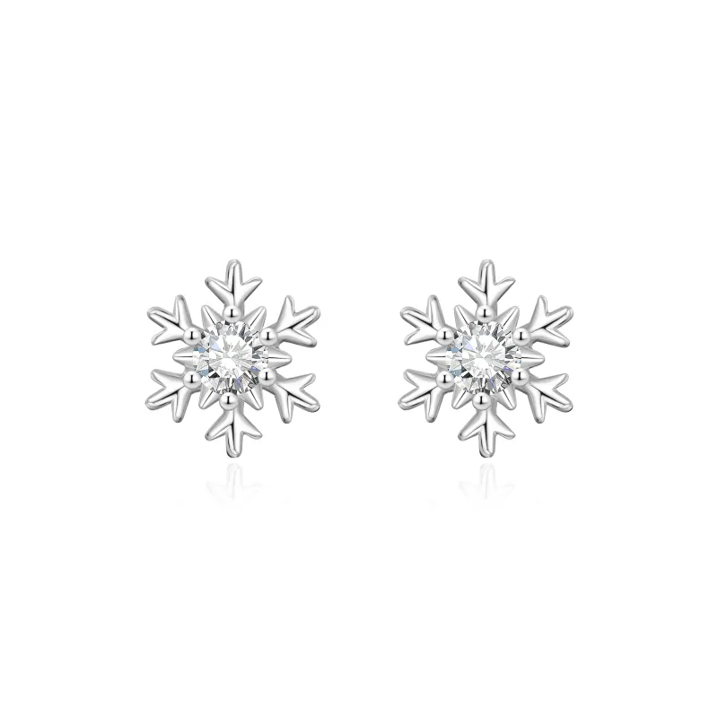 ZSY S925 Stud Earrings Women's Women's Box-0