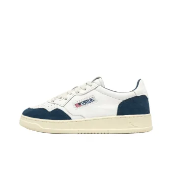 AUTRY Medalist Leather Low White Capri