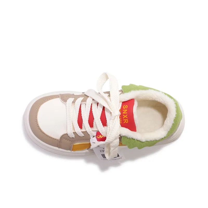 SNXR Low Top Skateboard Shoes Women's Hamburger Color-11