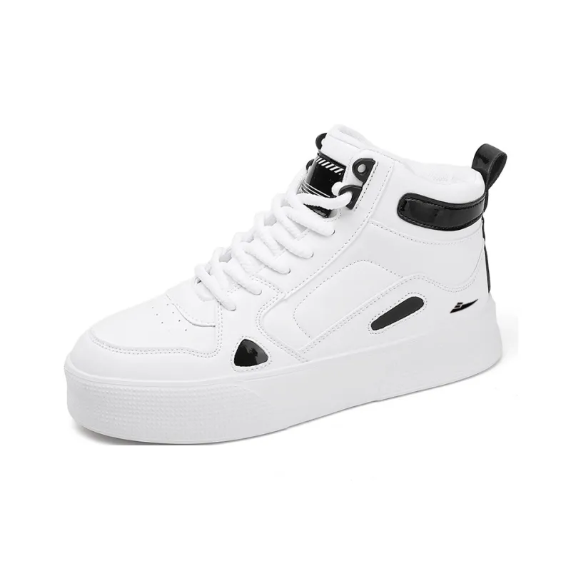Kuding Non-slip Lightweight High-Top Skateboard Shoes Men's-1