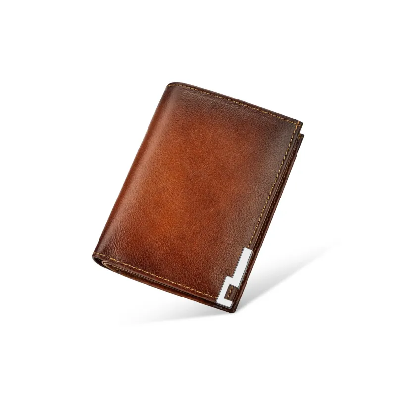 WilliamPOLO Cow Leather Wallet Men's Multicolor-12