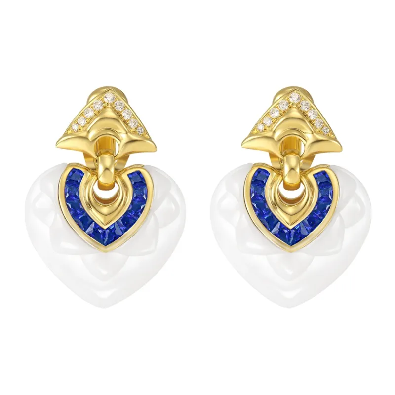 M`GARDEN 925 Sterling Silver Earrings Women's-2