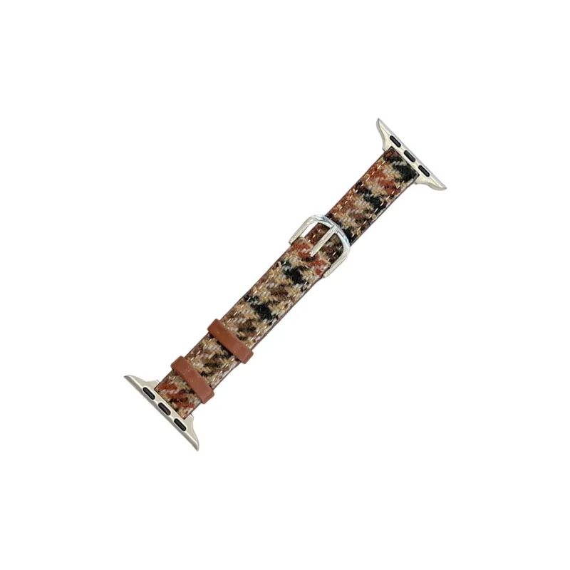 NCFCK Watch Band Apple Compatibility Woolen Leather Material-10