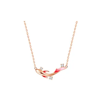 2801 S925 Silver Necklaces Women's