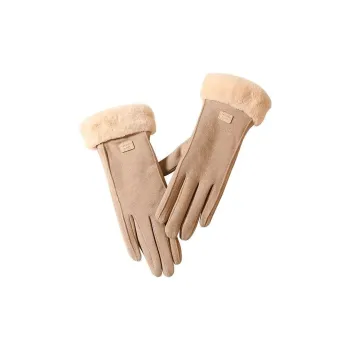 PALBAS Polyester Knit Gloves Women's