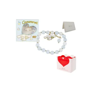 Sanrio Cinnamoroll Pacha Dogs My Melody Pompompurin Kuromi Cute Fashion Versatile Bracelet Beads Lanyards