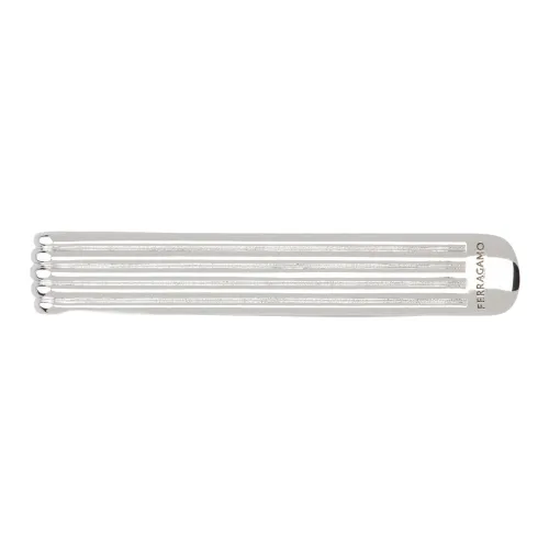 FERRAGAMO Brass Accessories Men's Silver