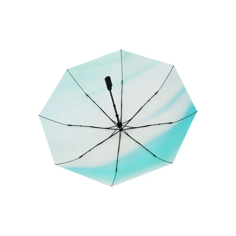 Aidou Electric Smart Umbrella Gradient Design Sunny And Rainy Dual Use Umbrella-4