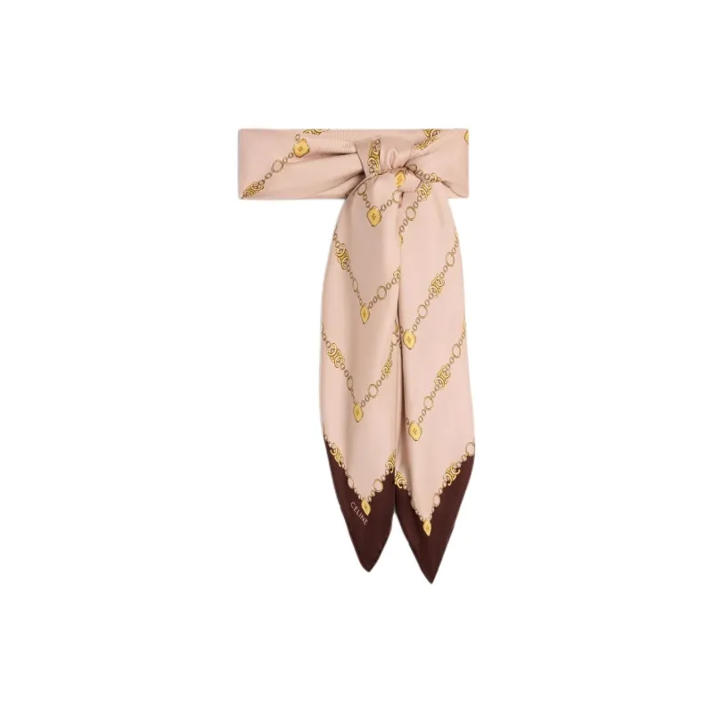 CELINE Square In Arc De Triomphe Silk Twill-1
