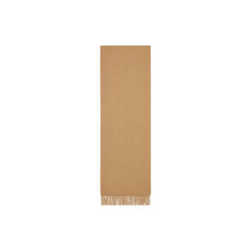 CELINE Cashmere Knit Scarves Women's Sand