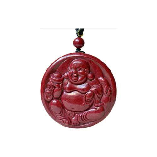HUWEI Cinnabar Necklaces Unisex