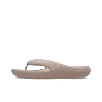 Crocs Abrasion Resistant Flip Flops Unisex Nude Pink