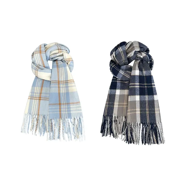 Lanza Knit Scarves Unisex-8