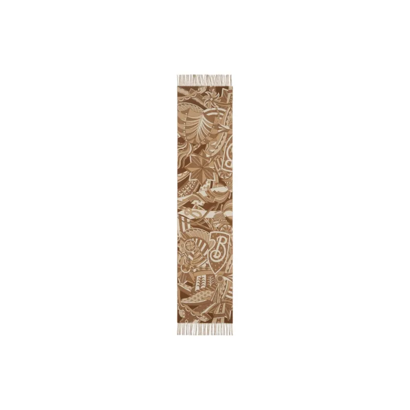 Burberry Carousel Ekd Scarf-0