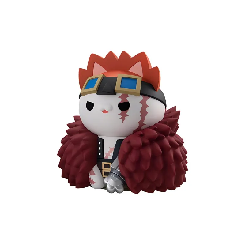 MegaHouse MEGA CAT PROJECT Giantized Nautical Cat Eustass Kid Re Release Chibi Figures-1
