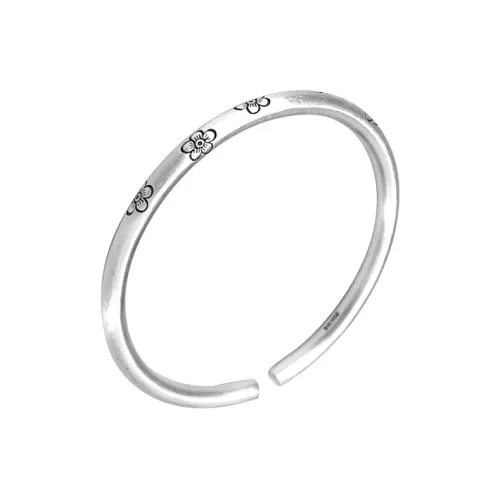 VXSAX S999 Fine Silver Sterling Silver Bracelets Women's