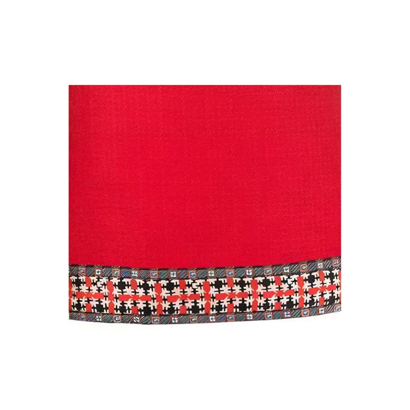 GUCCI Tweed A line Skirt-4