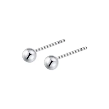BTOE 999 Fine Silver Stud Earrings Women's