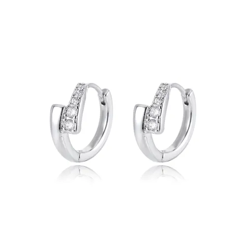 CUOOYINO 925 Silver Needles Earrings Women's