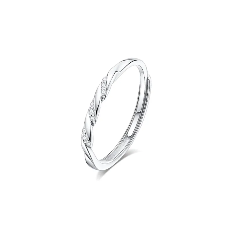 MISS TOOYA S999 Fine Silver Rings Unisex-6