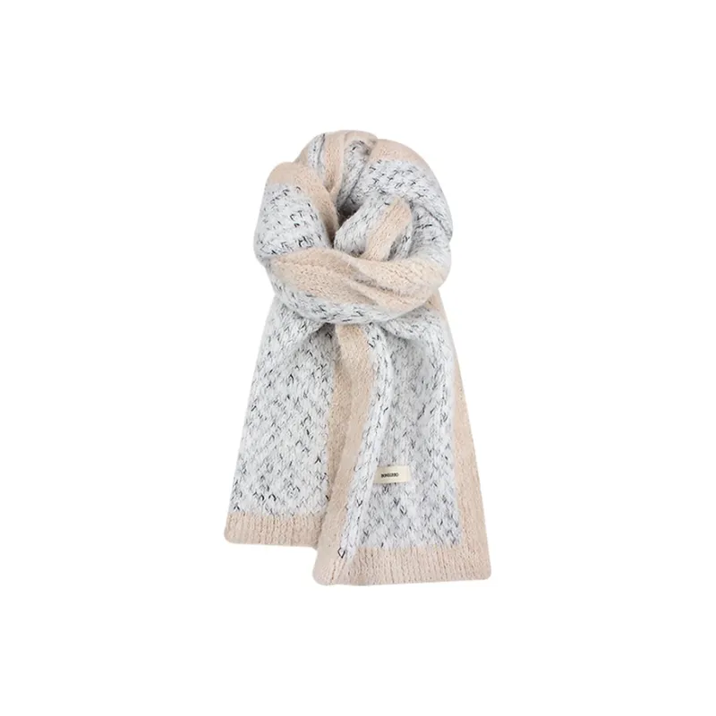 STUFFER Contains Wool Knit Scarves Unisex-4