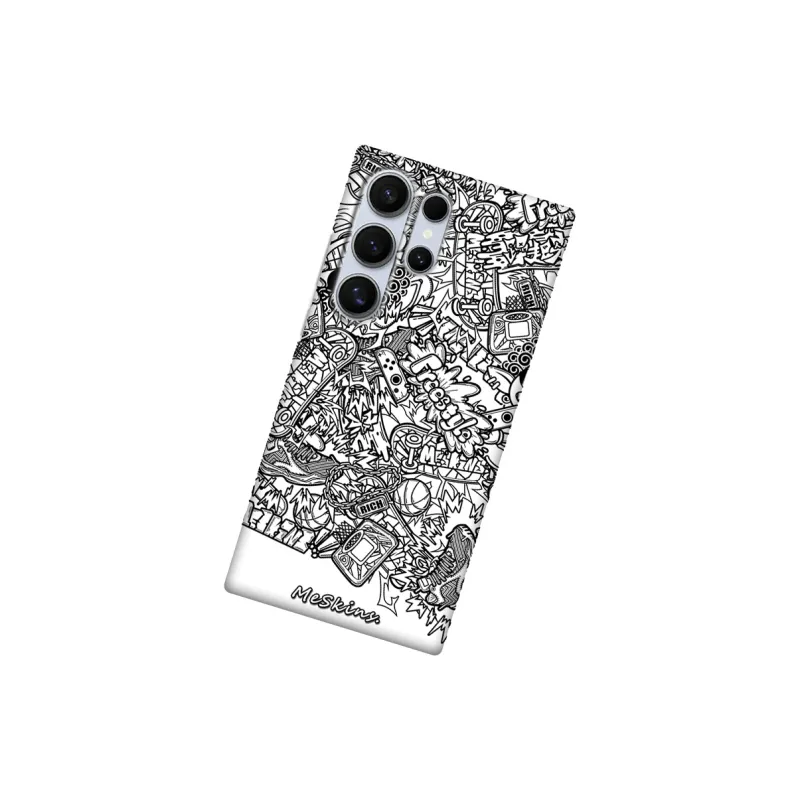 ME SKINS Matte Material Lightweight Matte Non Fingerprint Phone Cases Compatible With Samsung S24/S23/S22/S20-8