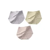 C Set-High-Waist Floral-Blue+Green+Light Cameo Brown (3 Pack)
