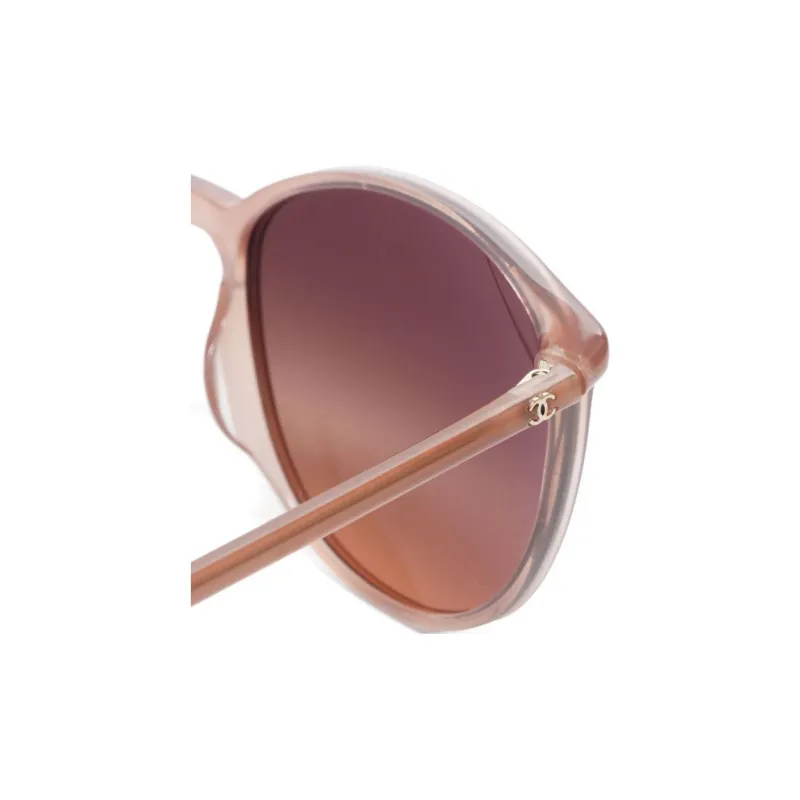 CHANEL 2000s Round frame Sunglasses-3