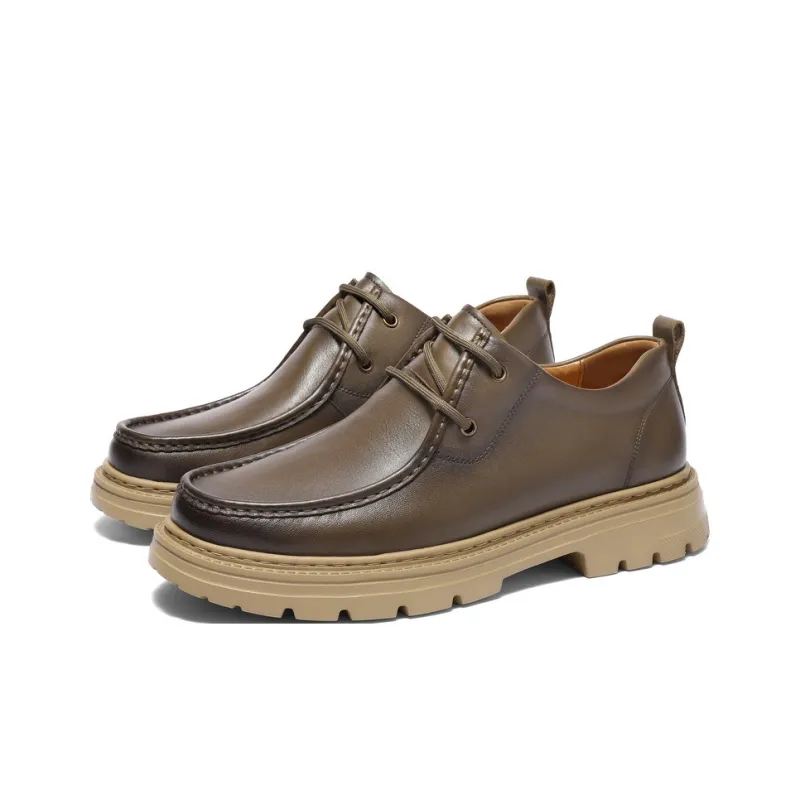 BELLE Work Boots Men Low Top-4
