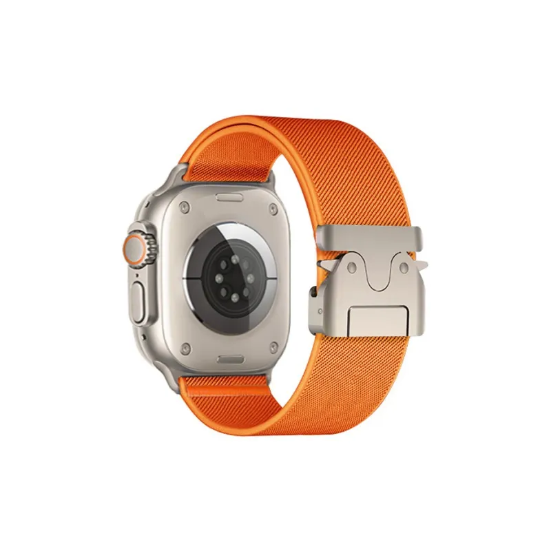 MSSM Apple Compatibility Watch Band Woven Material-3