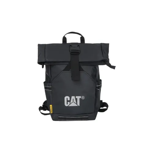 CAT PVC Backpack Medium Size Unisex Black