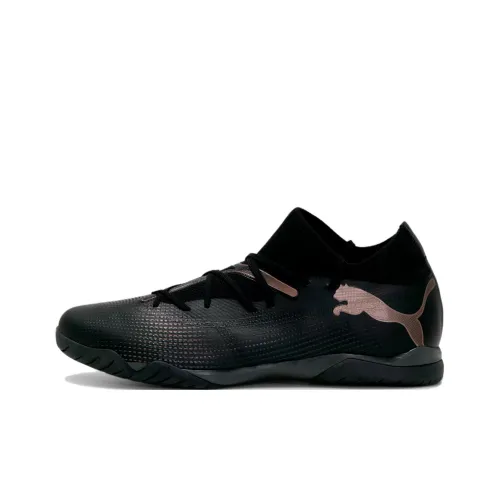 PUMA FUTURE 7 Anti-Slip Wear-Resistant Soccer Shoes Men's Black
