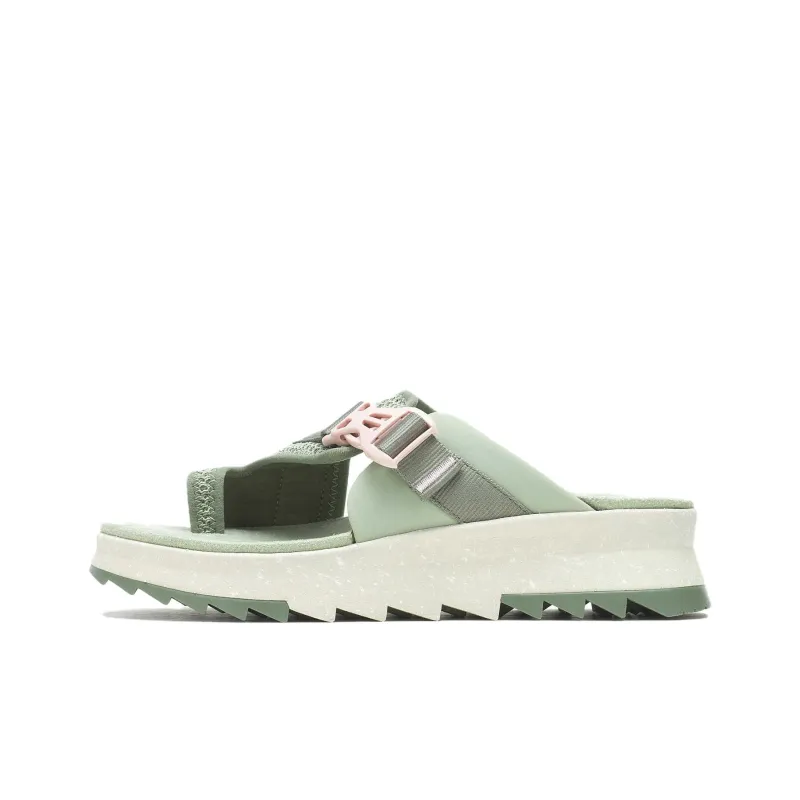MERRELL Alpine Slip-Resistant Flip Flops Women's Green-0