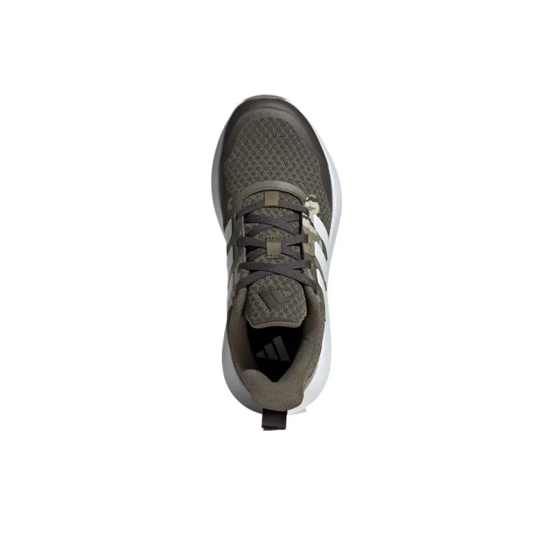 Adidas Fortarun 2.0 Breathable Cushioning Low Top Kids' Running Shoes Olive Kids'-4